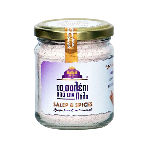 Σαλέπι κανέλα και γαρύφαλλο με ζάχαρη 180gr