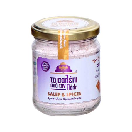 Σαλέπι κανέλα και γαρύφαλλο χωρίς ζάχαρη 100gr