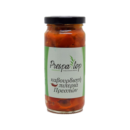 Καβουρδιστή πιπεριά Πρεσπών 244ml