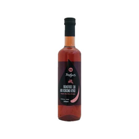 Ξύδι Βιολογικό από Κόκκινο Κρασί 500ml