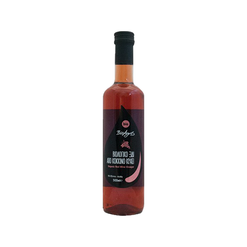 Ξύδι Βιολογικό από Κόκκινο Κρασί 500ml
