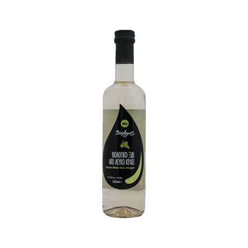 Ξύδι Βιολογικό από Λευκό Κρασί 500ml