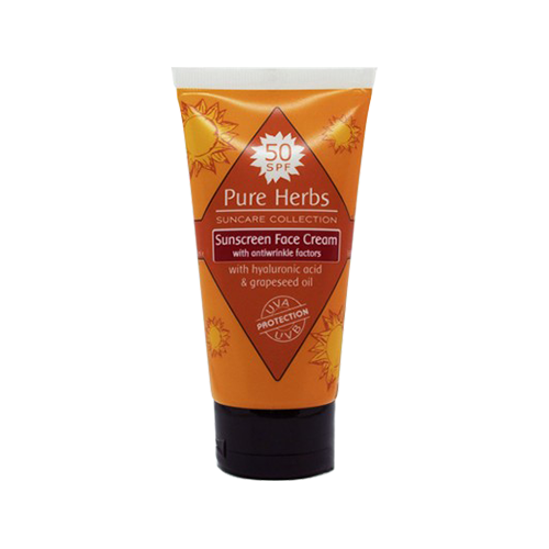 Sunscreen Face Cream with Coconut & Aloe Vera 50 SPF 50ml