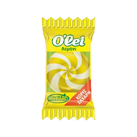Καραμέλες Λεμόνι χωρίς Ζάχαρη