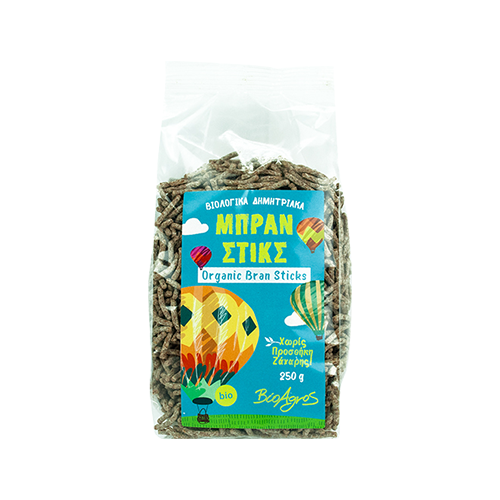 Βιολογικά Bran Sticks 250gr