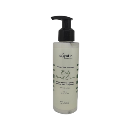 Sapon Green tea-Orange Body Cream 150ml