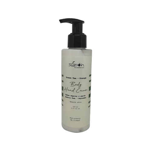 Sapon Green tea-Orange Body Cream 150ml