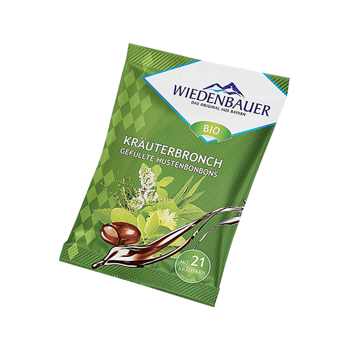 Καραμέλες για βήχα με 21 Βότανα 75gr Wiedenbauer