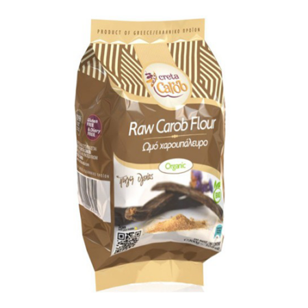 Βιολογικό ωμό χαρουπάλευρο 300gr Creta Carob