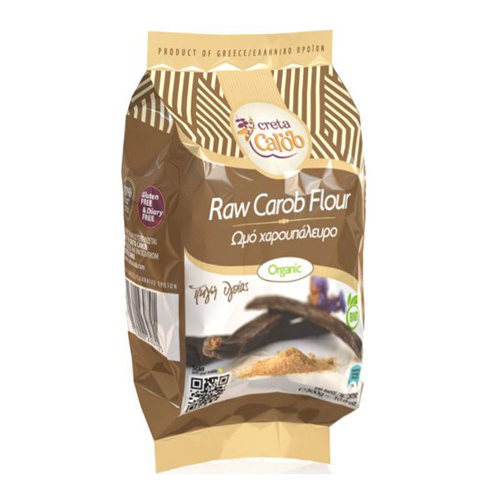 Βιολογικό ωμό χαρουπάλευρο 300gr Creta Carob