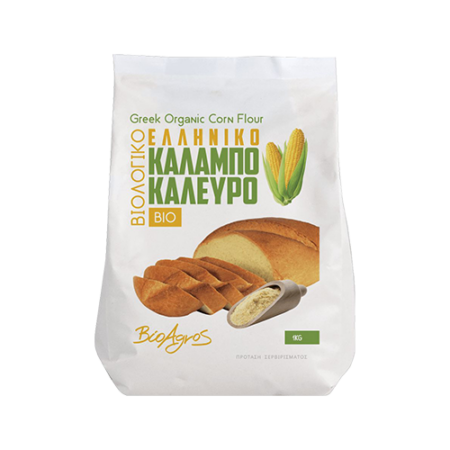 Καλαμποκάλευρο Βιολογικό 1kg Βιοαγρός