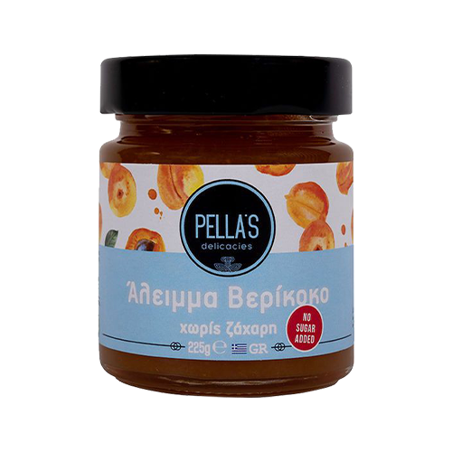 Άλειμμα Βερίκοκο χωρίς ζάχαρη 225gr