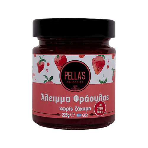 Άλειμμα Φράουλα χωρίς ζάχαρη 225gr