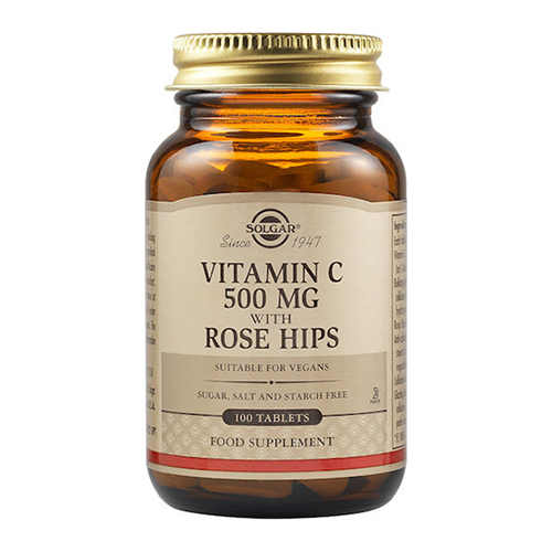 Vitamin C with Rose Hips Tablets 500mg