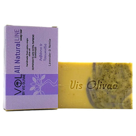 Χειροποίητο Σαπούνι με Λεβάντα και Τσουκνίδα Vis Olivae 90gr