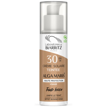 Laboratoires Biarritz Alga Maris Bio Tinted Face Sun Cream Beige SPF30 50 ml