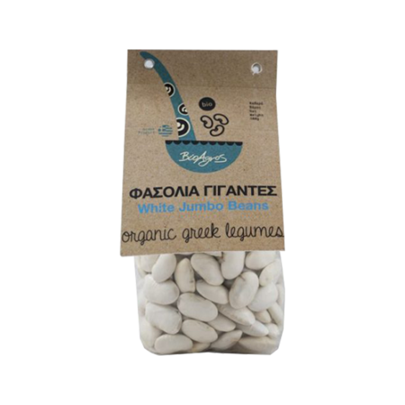Φασόλια Γίγαντες Πρεσπών Βιολογικοί 500gr